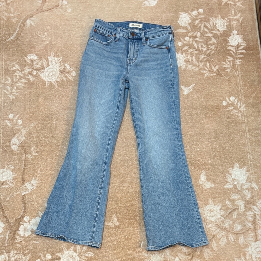 Madewell women’s Perfect Vintage Flare Jeans (petite)